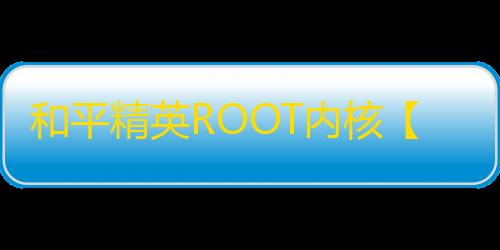 和平精英ROOT内核【Fire内部】和平纯C-外挂